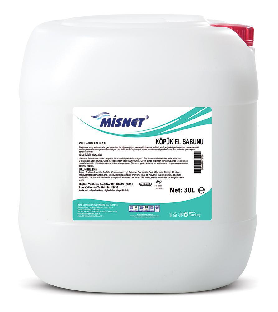 Misnet Köpük El Sabunu 30L