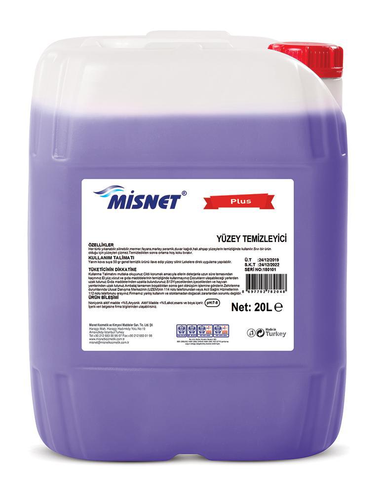 Misnet Yüzey Temizleyici Mor 20L