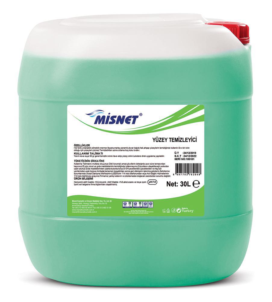 Misnet Yüzey Temizleyici Yeşil 30 L
